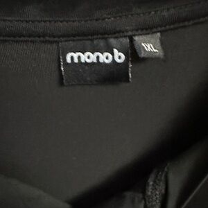 Mono B Classic Black Tunic.